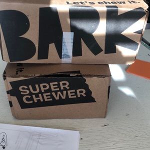 Brand new unopened BARK Super Chewer box